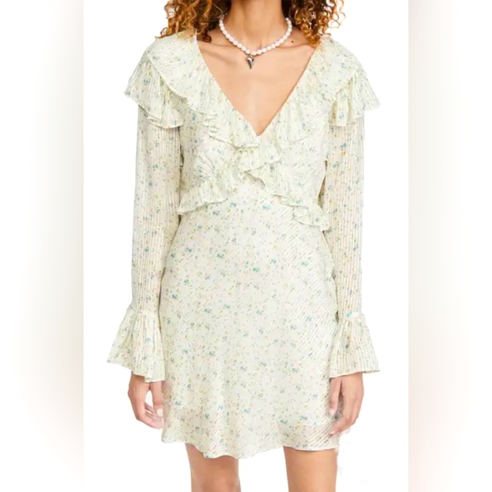 FREE PEOPLE Sweetest Thing Ruffle Mini Dress
